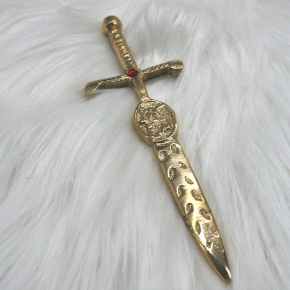 Sword ESPADA DE San Miguel Arcángel religión yoruba orula ifa santeria - Picture 1 of 7